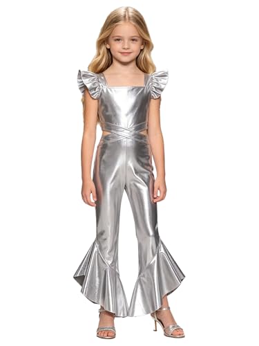 Robe élégante pour fille et combinaison disco idéale pour les fêtes