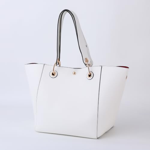 Image of sqlp Large Work Tote Bag for Women Handbags Big Bucket Purses | Women's Spacious Shoulder commuter Purse Ladies Travel Bucket crossbody bag