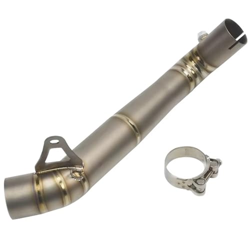 Tube intermédiaire titane 60mm CBR1000RR 2008-2016 pour échappement moto haute performance