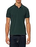 Rippstrickkragen Geox Herren M Sustainable M-Piquet M1410BT2649 Polo Shirt, Pine Grove, Medium