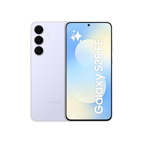 Samsung Galaxy S25 FE Yapay Zeka (AI) Telefon, Buz Mavisi, 8GB Bellek, 256GB Depolama, 50MP Kamera, 6,7 in&ccedil; Ekran, İnce ve Daha Hafif Tasarım (Samsung T&uuml;rkiye Garantili)