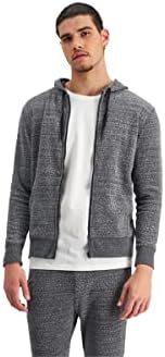 Bonds Mens Essential Zip Hoodie Pullover Jumper Black S