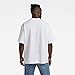 G-STAR RAW Mens Boxy Chest Pocket Short Sleeve T-Shirt, White, X-Large US