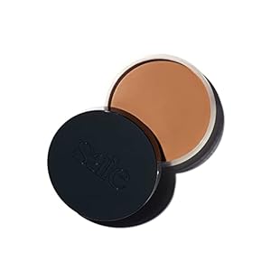 Saie Sun Melt Cream Bronzer – Buildable Balm Face Bronzer for Effortless Sculpting – Cream Contour Enriched with Vitamin C, Nourishing Skincare Ingredients & a Natural Finish – Medium Bronze (1 oz)