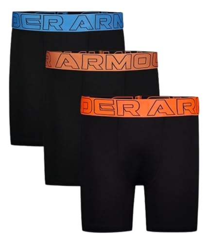 Under Armour Boys' Performance Boxer Briefs, Lightweight & Smooth Stretch Fit