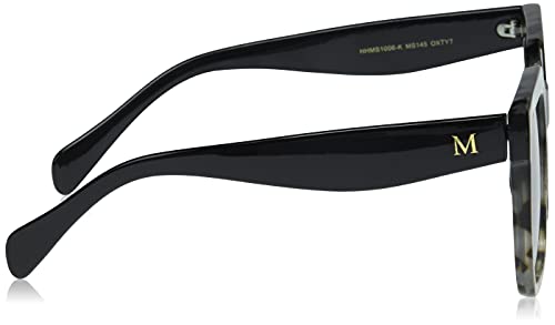 Martha Stewart Women's Ms145 Oversized Uv400 Protective Square Sunglasses-Timeless Gifts for Her, 53mm3