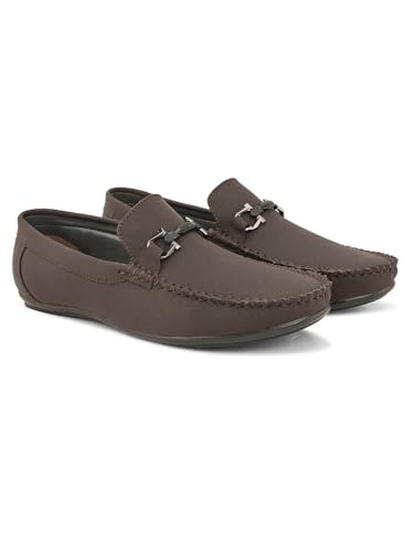 Image of SIR CORBETT Leather Loafers for Men (Size 6 to 13)