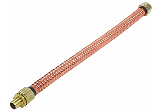 VIEGA 46764 Pureflow Zero Lead Pex Crimp Water Heater Swivel Connector Female 3/4" x 3/4" Crimp x Female NPT (3-Pack)