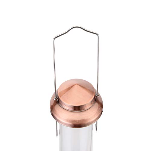 image for iBorn Bird Feeder Hanging Wild Bird Seed Feeder for Mix Seed Blends He