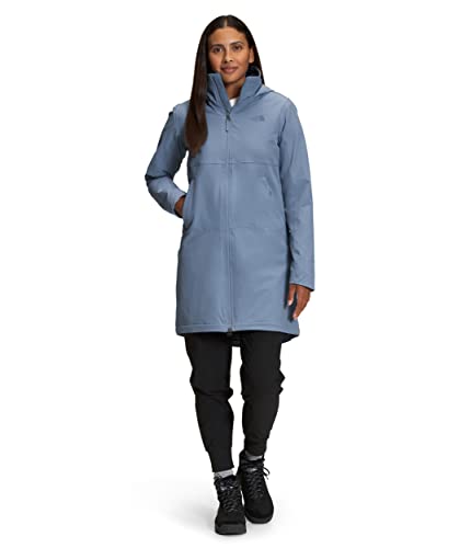 The North Face Damen Shelbe Raschel Parka Länge mit Kapuze, Folk Blue,...