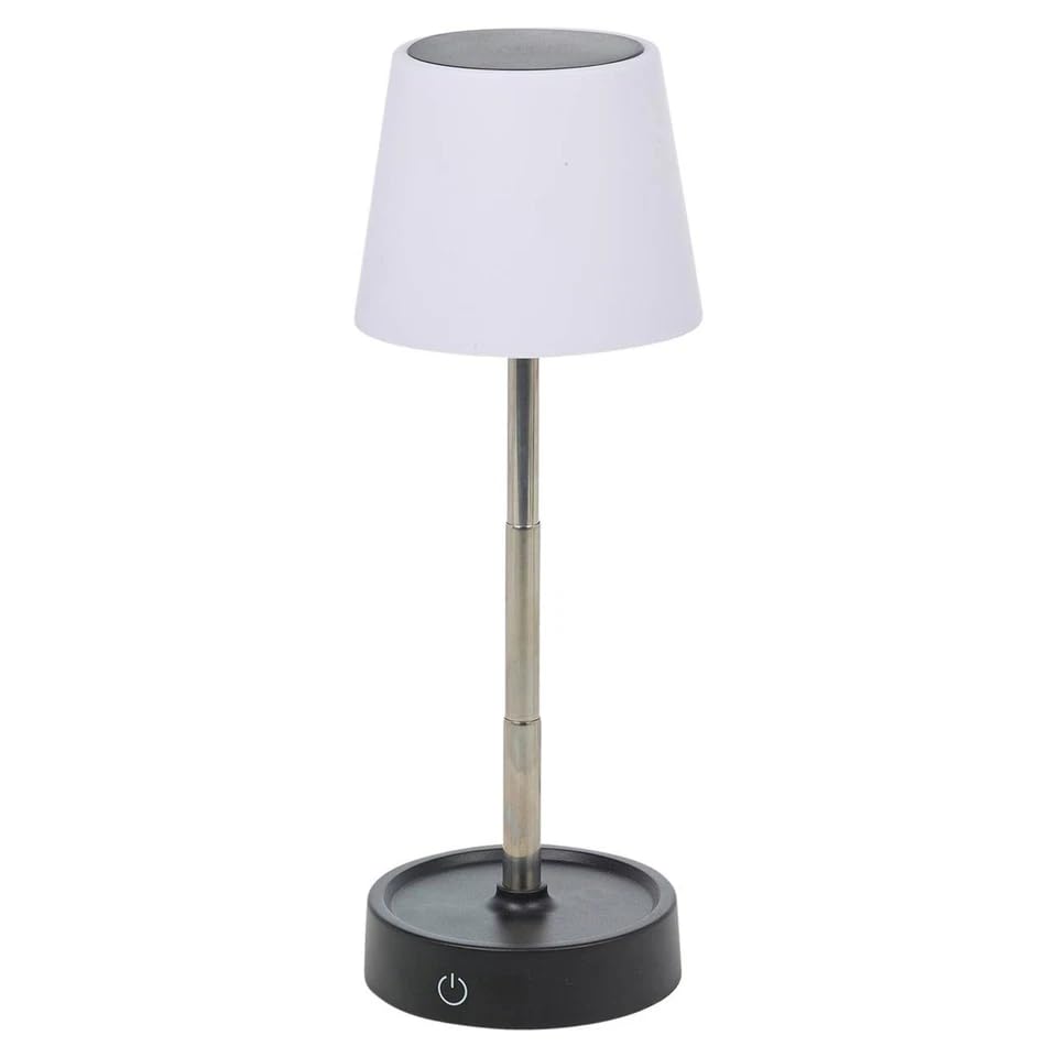 URBNLIVING Cordless Touch LED Desk Lamp – Adjustable Height Mini Table Light for Study, Bedside, Office, Reading, and Workspace, Portable Rechargeable Desk Lamp