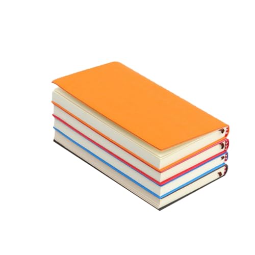 Bloc-notes de bureau en similicuir avec liste de contrôle : organisation portable en 4 pièces