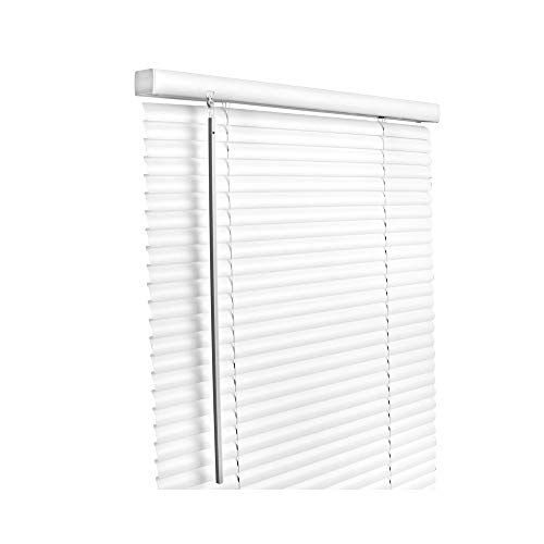 Living Accents 34X64 Static-Resistant Cordless Vinyl Blinds In White #TOP24