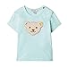 Produktbild Steiff Mädchen T-Shirt, Grün (Light Blue 5008), 74