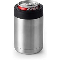 Gteller - Aislante para latas, Doble Pared de Acero Inoxidable