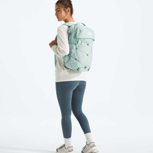 Image of The North Face Women's Borealis Commuter Laptop Backpack - Everyday Travel Bag, Laptop Sleeve, Reflective Details, Opal Frost, One Size