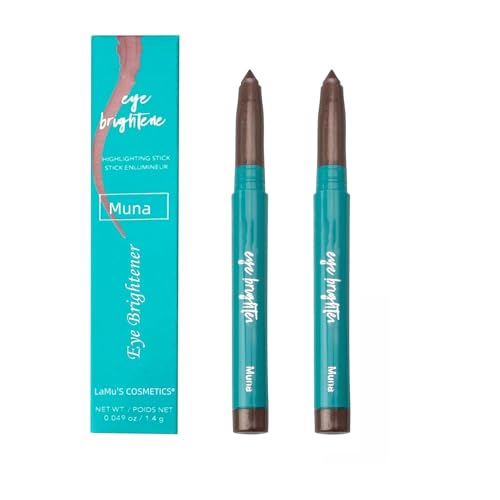 Lamu'S Cosmetics Muna Thrive Eye Stick, Eye Shadow Stick Waterproof Glitter Highlighter Eye Liner,Thrive Eye Brightener Full Size- 2 Pack cover