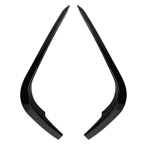 Spoiler de pare-choc avant BMW Série 3 E90 E91 2005-2008 en noir brillant