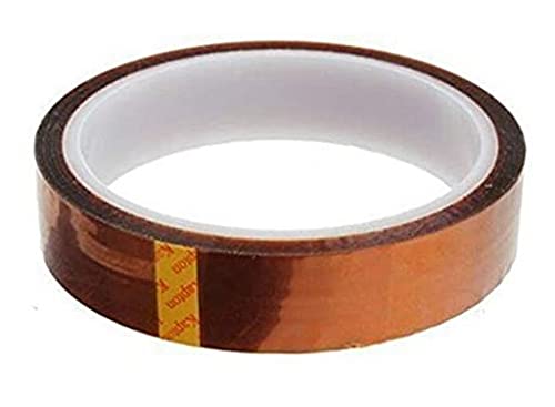 Aadvay Enterprises High Temperature Kapton Tape - L = 33 Meters 20mm Polyamide [Pack of 2] (B095X28YDY) Amazon Price History, Amazon Price Tracker
