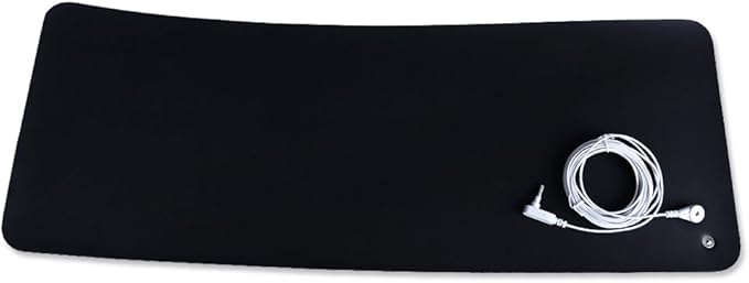 Alfombrilla para Conexión a Tierra 60x40: Mejora con Grounding, Descarga de Estrés, Equilibrio Energético y Mejora del Sueño