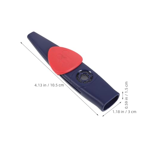 Kazoo en métal portable avec instrument de musique compact et léger - 2