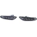 LED Seitenblinker Schwarz Smoke passend für BMW E46 E60 E61 X3 E83