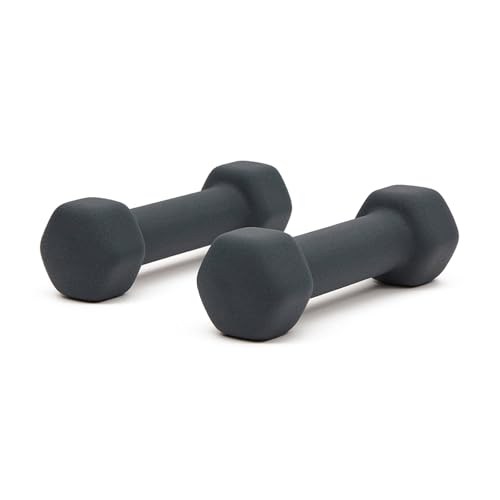 Worqout Neopren-Hanteln Set mit 2 x 3kg ergonomisch und rutschfest