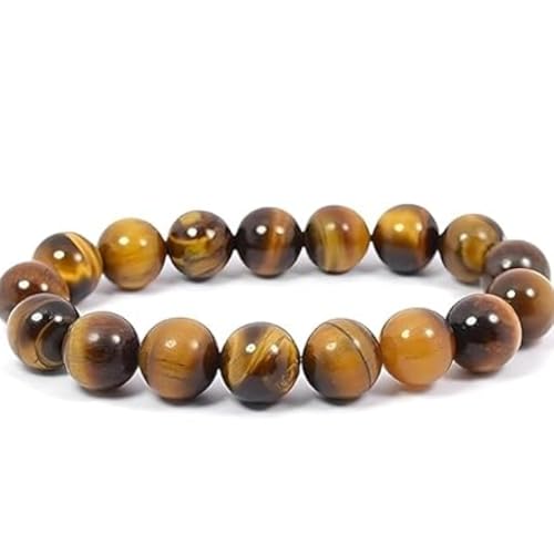 Image of Stone Bracelet for Men & Women | Natural Crystal for Wealth | Protection | Confidence & Success | Adjustable Healing Bracelet for Meditation | Reiki & Spiritual Energy