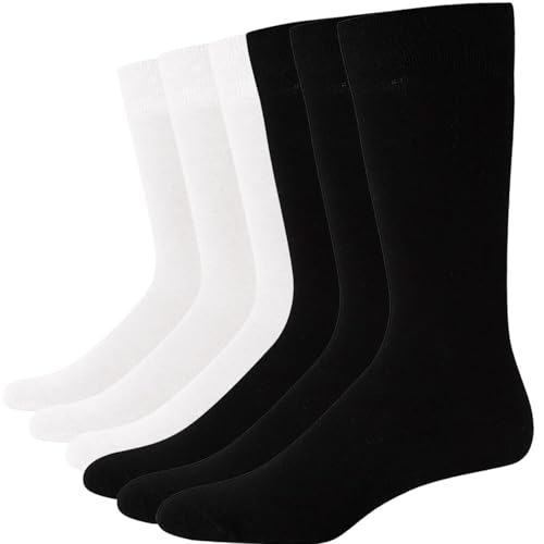 Image of Womens Athletic Socks Sport 6 Pack Running Calf Socks