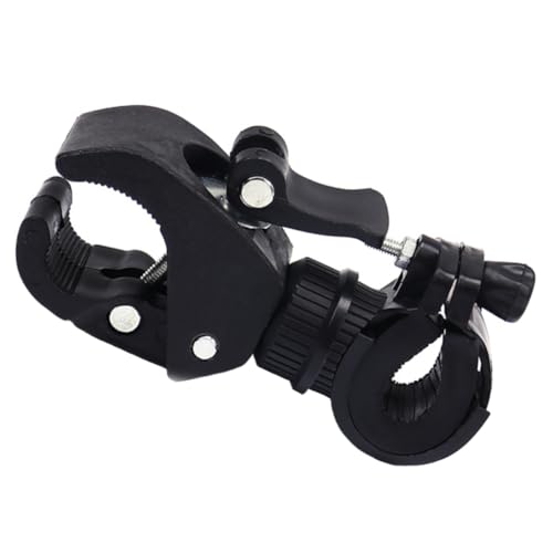 ifundom 3pcs Rotatable Bike Flashlight Holder Sturdy Storage Rack for Torch Easy to Install Light Bracket for Cycling Accessories Compatible with Mountain Bikes and More