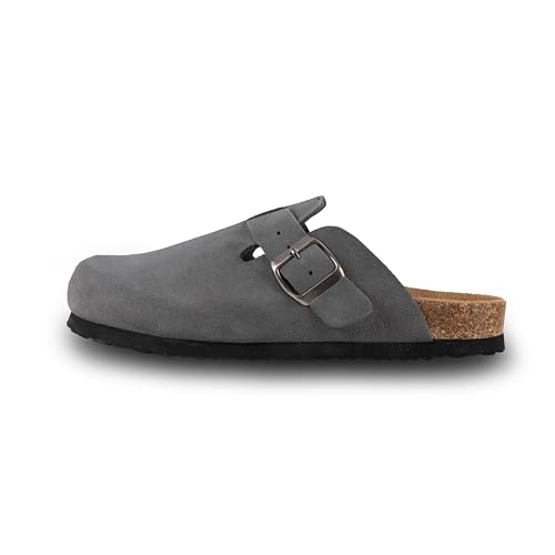 Image of EMMA NEW YORK Womens Clogs Mules Slip-On for Women with Arch Support Cork Footbed Potato Shoes