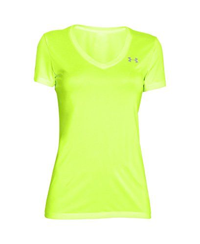 Image of Under Armour Womens Tech V-Neck Twist Short-Sleeve T-Shirt
