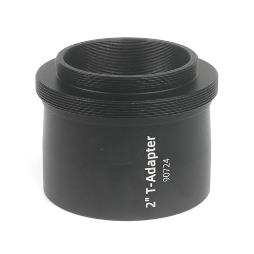Adaptador de cámara T2 para fotografiar el cielo estrellado con telescopio de 2 pulgadas