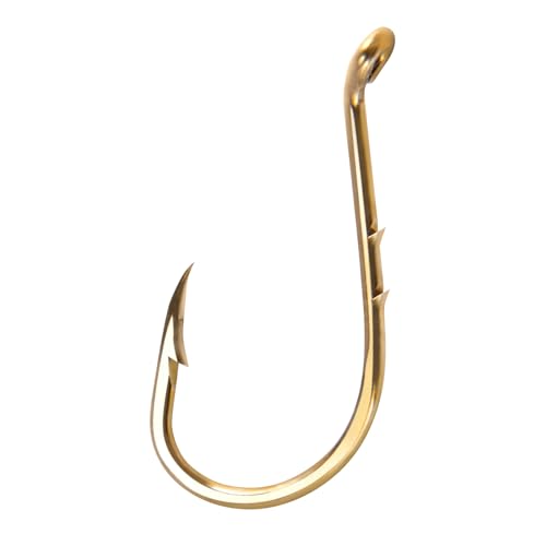 Hameçons de pêche en forme de pieuvre Dr.Fish x100 en bronze pour eau douce et mer