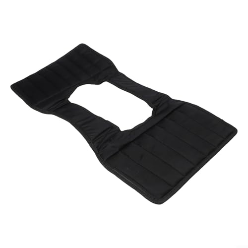 Gilet lesté de course et de fitness avec maille respirante, fentes réglables en acier pour un poids personnalisé, larges bretelles confortables (A) – vue 3