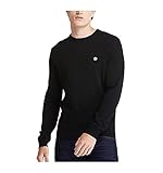 Rippbündchen Timberland Herren Pullover schwarz 3XL