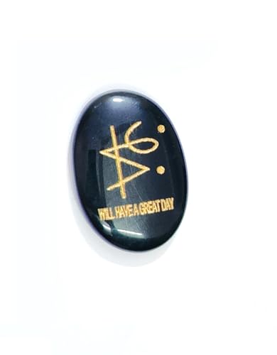 Cristaux de poche en tourmaline noire Zibu pour commencer une excellente journée au bureau