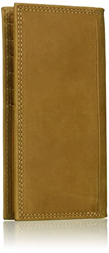 Timberland Pro Men's Leather Long Bifold Rodeo Wallet With Rfid, Wheat, One Size #TOP1