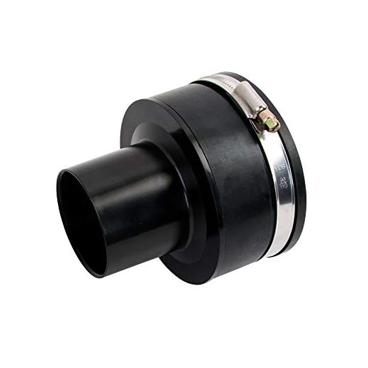 O'skool 4-Inch to 2-1/4-Inch Dust Collector Fitting Vacuum Tool Port Adapter