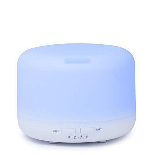Aroma essential oil diffuser 400ml-portable, 7 color LED lighting- By: PHANFOUR