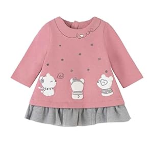 Mayoral Pluche jurk voor baby’s, model 2810