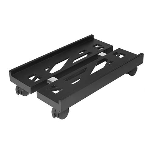 Support PC réglable contre la poussière chariot tour informatique mobile roulettes - 2