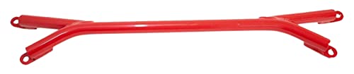 Gazoz Performance Aluminum Red Front Brace Bar | Aesthetic Design strut brace | Improve Handling | Automotive Exterior Accessories | High Performance front bar | Compatible with Subaru WRX & STI
