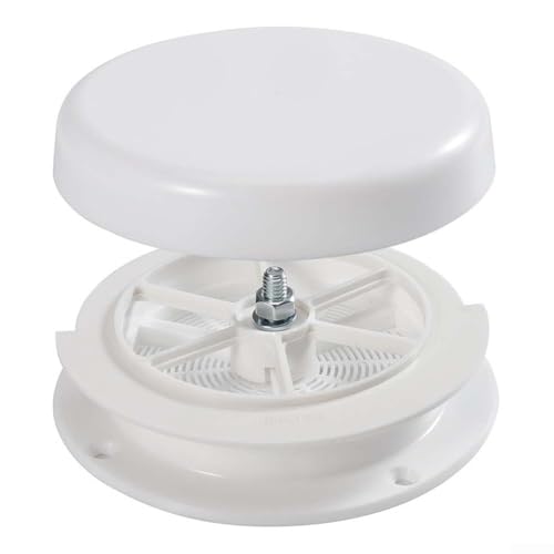 Getdoublerich 8DD7BV4FNV96O03JL99U34 Wohnmobil-Dachpilzlüfter Weiß