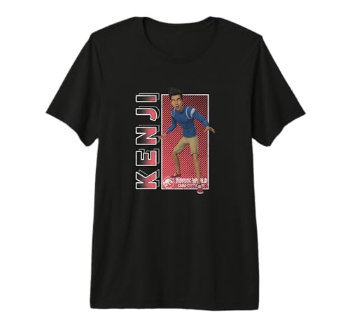 T-shirt Jurassic World Camp Cretaceous Kenji pour vos sorties décontractées et sessions gaming