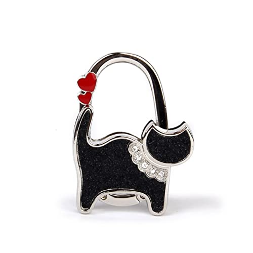 GALPADA Adjustable Purse Hooks Black Hanging Hooks for Handbags Purse Hangers for Closet Random Color