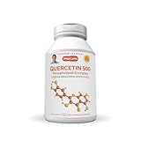 ANDREW LESSMAN Quercetin 500mg - 30 Capsules - 500 mg Unique Quercetin Phospholipid Complex, Highly Absorbable Formula to Support Healthy Heart, Circulatory and Immune Function. No Additives.