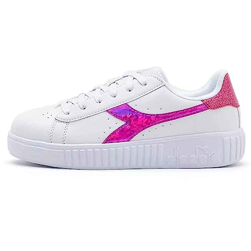 Diadora Fille Game Step P la chaussure de gymnastique vernie anti-glisse