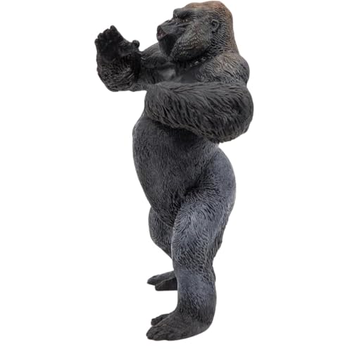 Image of FUNFOB Gorilla Kong Toy Mini Figure Height -12cm for Kids & Adults PVC Multicolour | Mini Gorilla