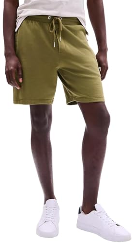 Short de survêtement Tommy Hilfiger en molleton respirant avec taille élastique ajustable homme